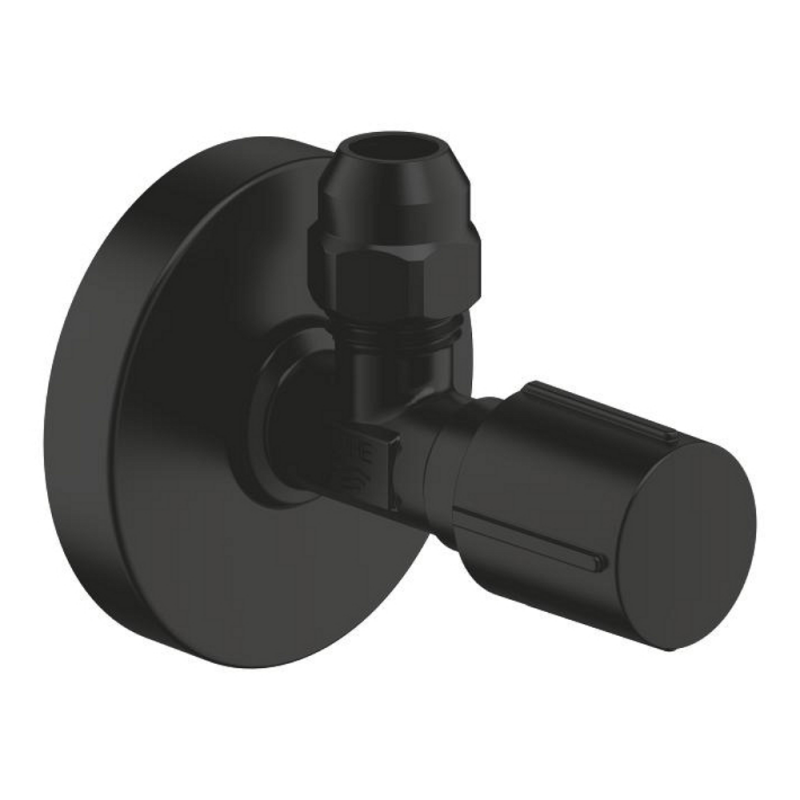 Robinet arret grohe noir mat