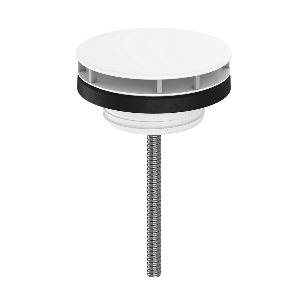 bonde lavabo à écoulement libre HANSGROHE blanc mat