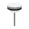 bonde lavabo à écoulement libre HANSGROHE blanc mat