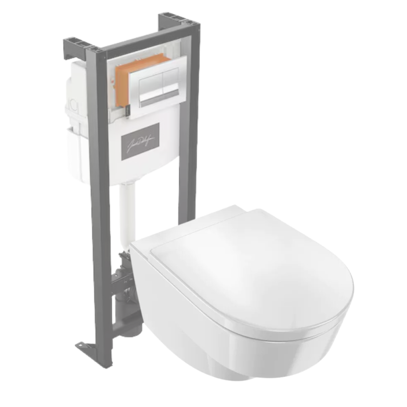Pack WC suspendu sans bride JACOB DELAFON Odéon Rive Gauche