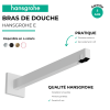 Avantages Bras de douche HANSGROHE E 39 cm Blanc mat