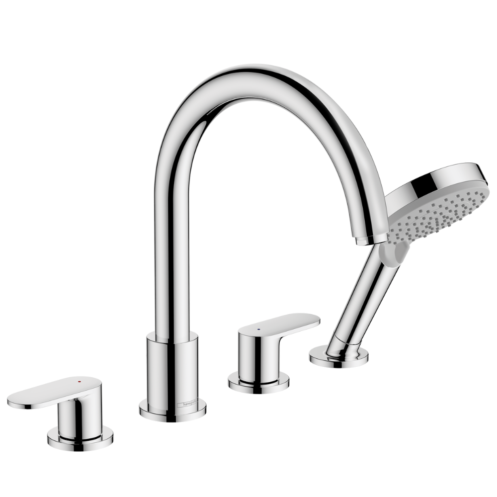 mélangeur bain douche 4 trous HANSGROHE Vernis Blend chromé