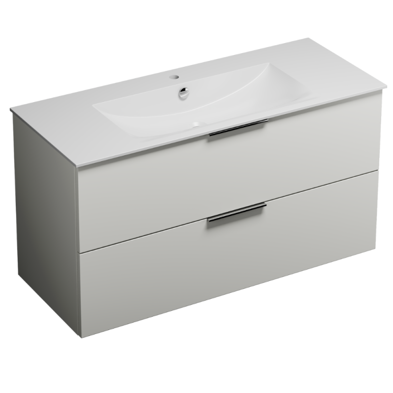 Meuble simple vasque BURGBAD Olena