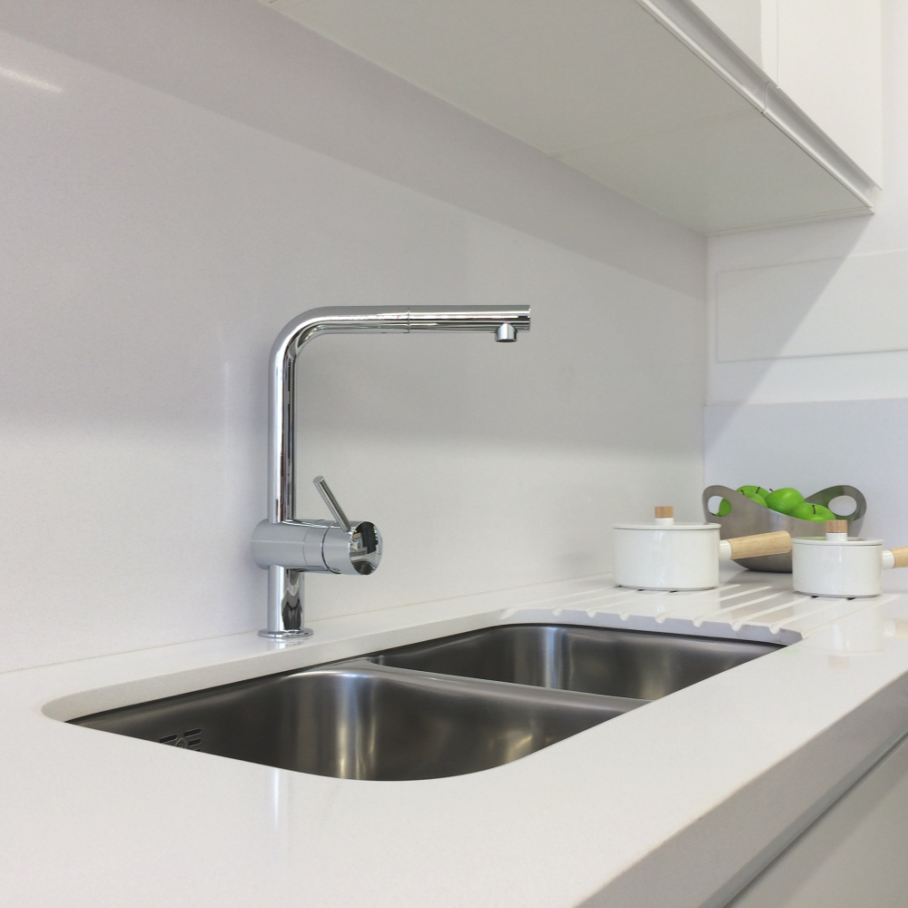 ambiance Robinet cuisine avec douchette extractible Grohe minta