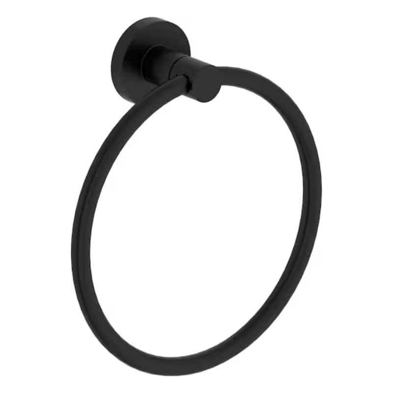 Anneau porte-serviettes JACOB DELAFON EO noir mat