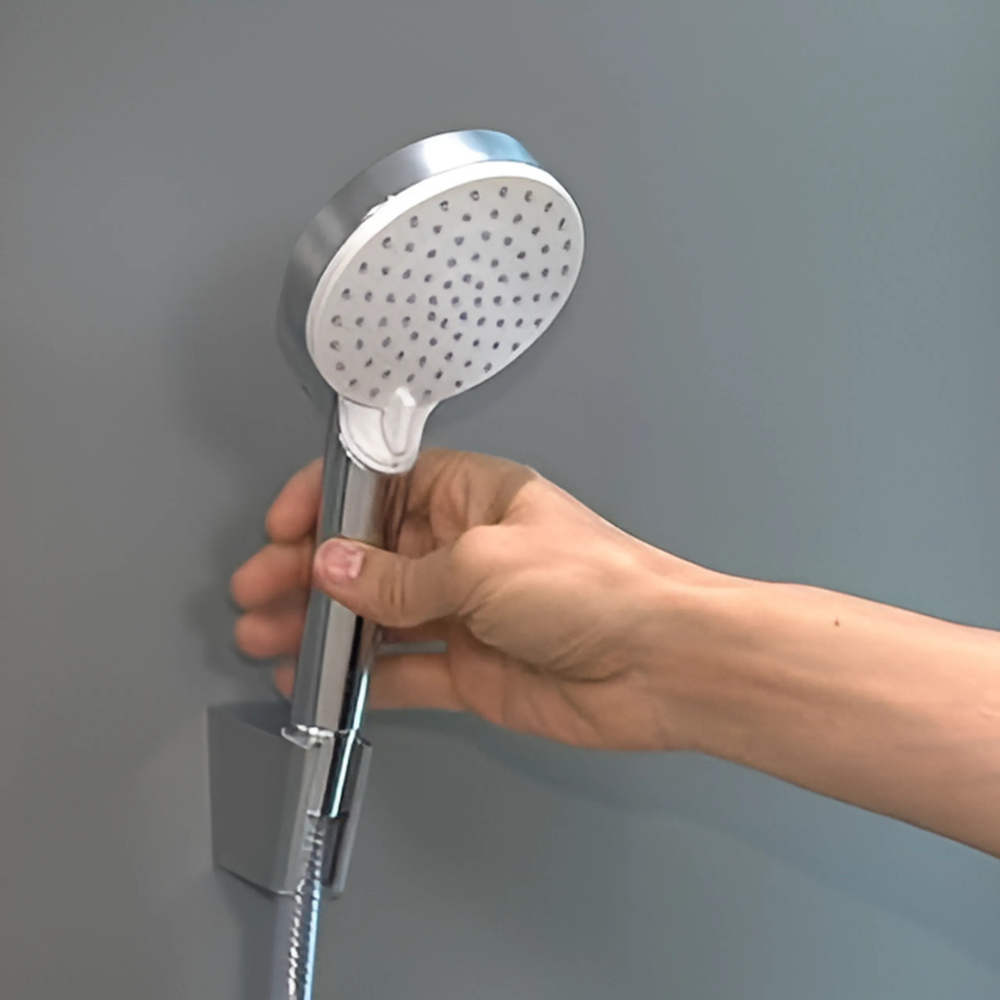 Ambiance Mitigeur baignoire mécanique HANSGROHE Focus chromé + pack pommeau de douche Croma 2 jets + support + flexible
