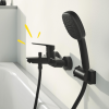 Mitigeur baignoire mécanique GROHE Start noir avec douchette