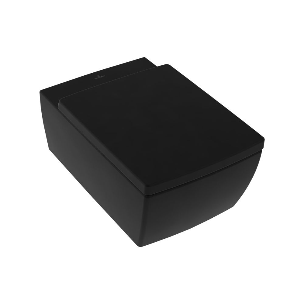 WC suspendu sans bride VILLEROY ET BOCH Memento 2.0 Pure Black