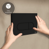 installation facile plaque de commande VITRA Root Round noire mat