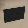 Plaque de commande VITRA Root Round noir mat in situ