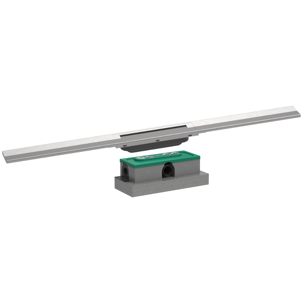 Caniveau de douche HANSGROHE RainDrain Flex 90 + Corps encastré | Batinea