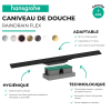 Caniveau de douche HANSGROHE RainDrain Flex 80 + Corps encastré | Batinea