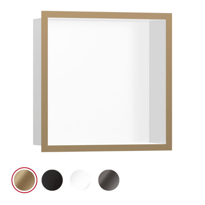 Niche murale fond blanc HANSGROHE XtraStoris| Batinea