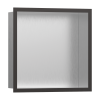 Niche murale fond acier HANSGROHE XtraStoris | Batinea