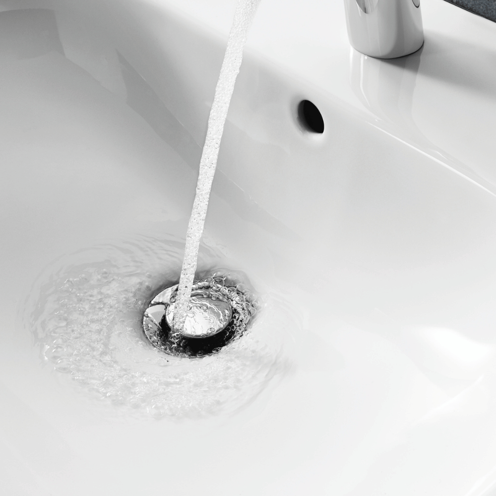 Vasque à poser GROHE Euro Ceramic 60cm  + Mitigeur lavabo M GROHE Eurosmart avec vidage Chromé | Batinea