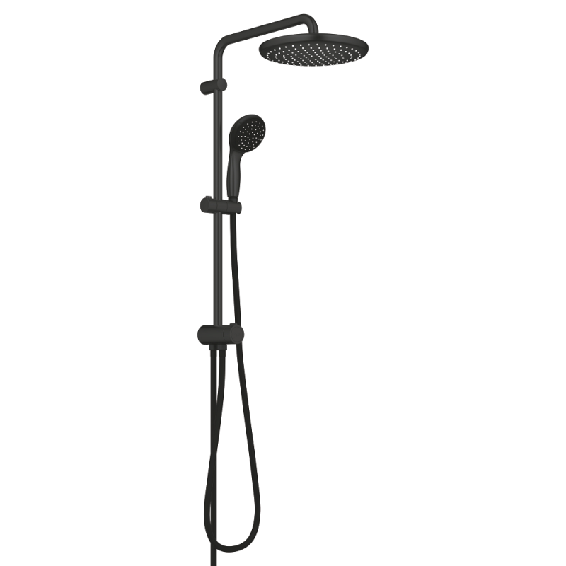 Colonne de douche GROHE Vitalio Start System 250 noir mat