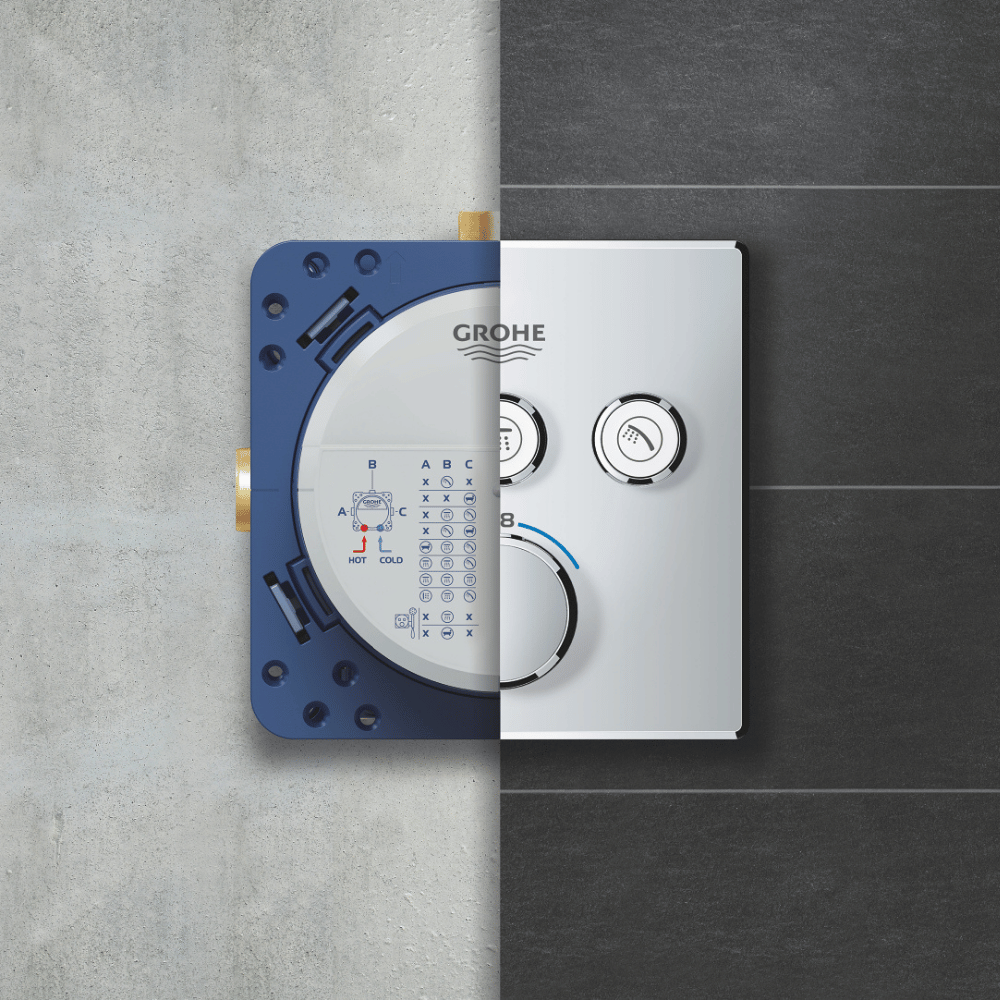 ambiance du Corps d'encastrement universel Grohe Rapido Smartbox 1/2