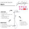 Colonne bain douche thermotastique JACOB DELAFON July+ chromé