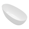 Baignoire ilot VILLEROY ET BOCH Antao quaryl blanc