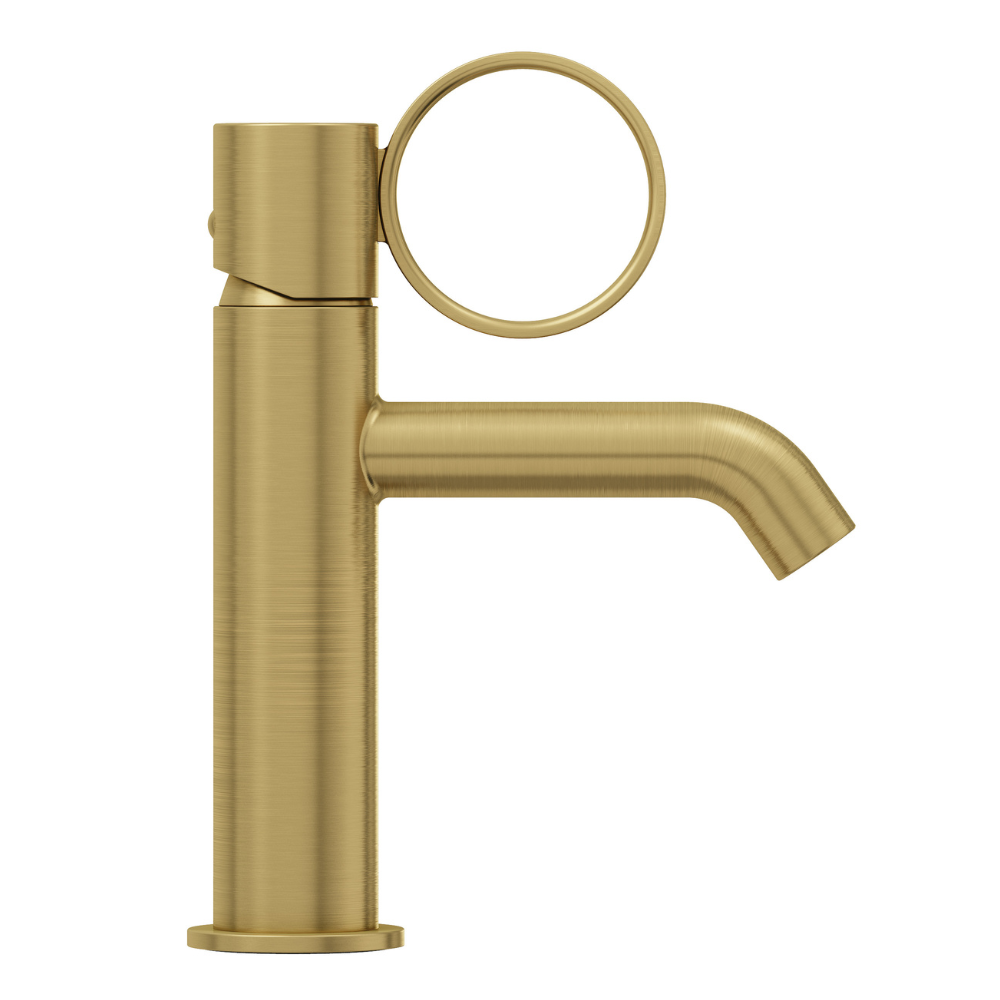 Mitigeur lavabo bas JACOB DELAFON Vivienne laiton brossé