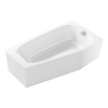 Pack baignoire bain douche 170 x 90 JACOB DELAFON Bastille + tablier + pare bain