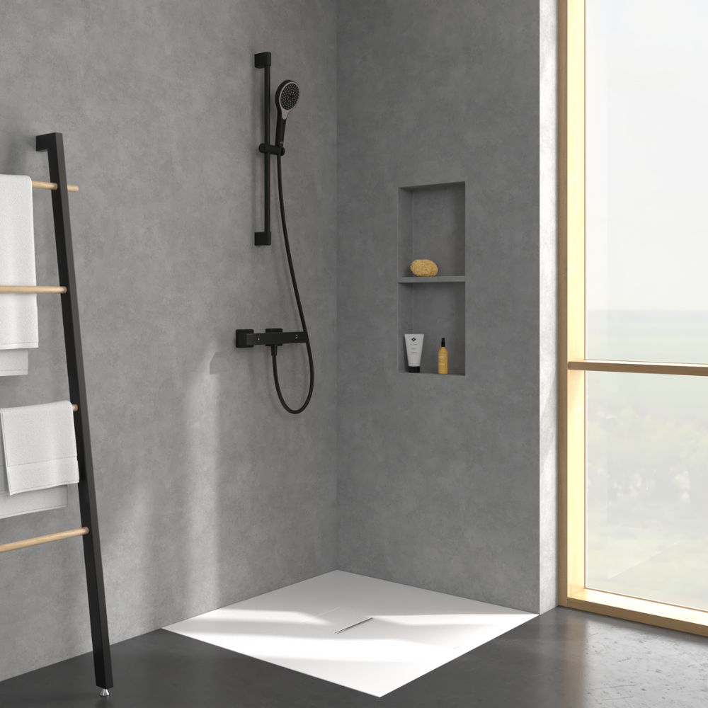 Mitigeur douche thermostatique VILLEROY ET BOCH Universal rectangle ambiance 5