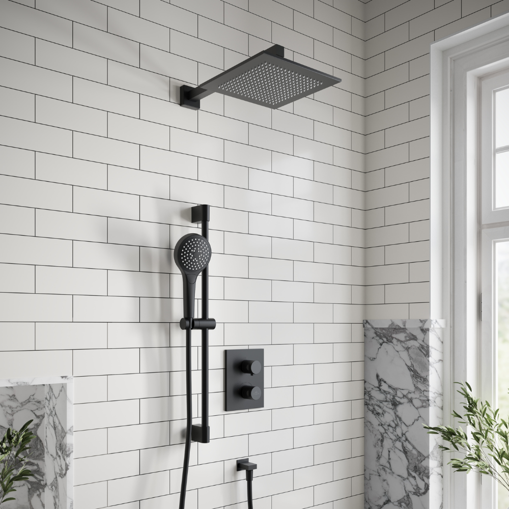 Douche de tête VILLEROY ET BOCH Universal rectangle photo d'ambiance