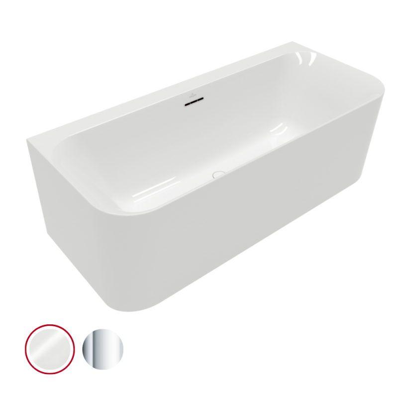 Baignoire murale semi-îlot droite VILLEROY & BOCH Loop & Friends