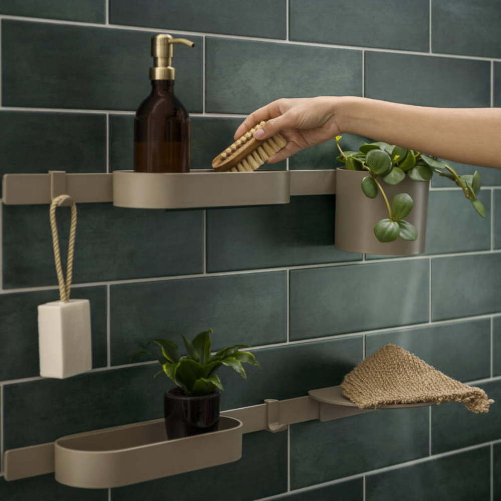 Ambiance Tablette HANSGROHE Wallstoris Planet Edition Sable