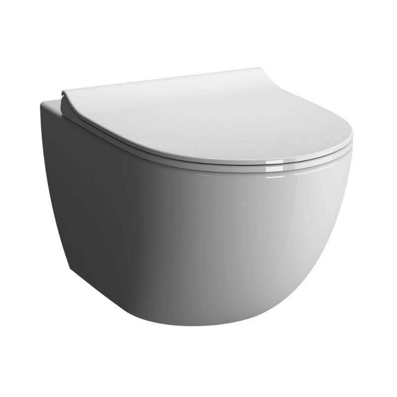 WC suspendu compact 49 cm VITRA Sento avec abattant frein de chute