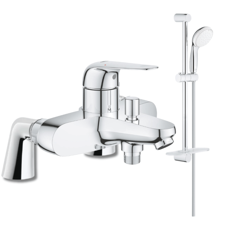 Pack mitigeur mécanique bain GROHE Swift et ensemble de douche GROHE Tempesta