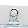 Trop plein blanc Baignoire droite VILLEROY ET BOCH Oberon 2.0 quaryl