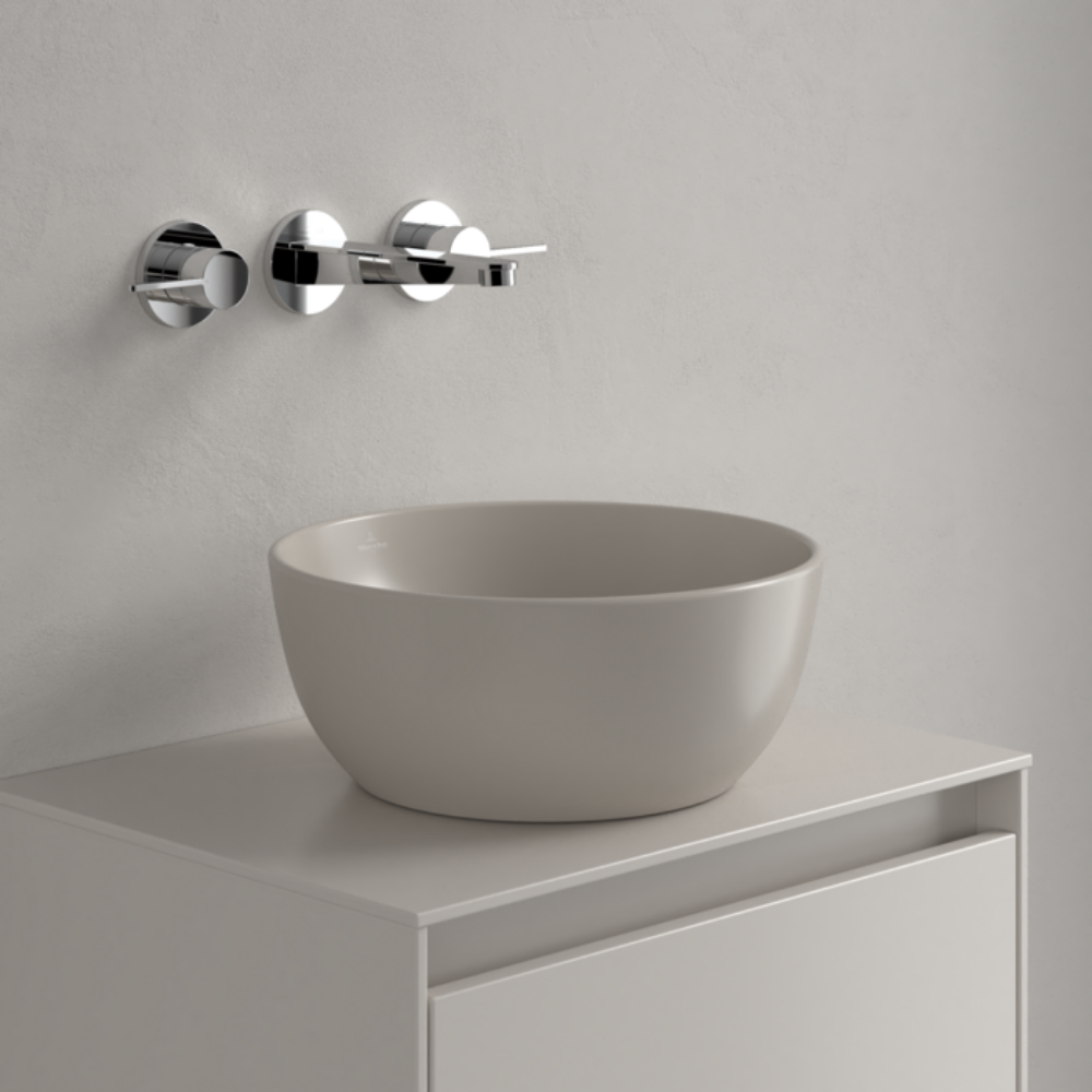 Ambiance 1 Vasque ronde à poser VILLEROY ET BOCH Artis 32,5cm Amande