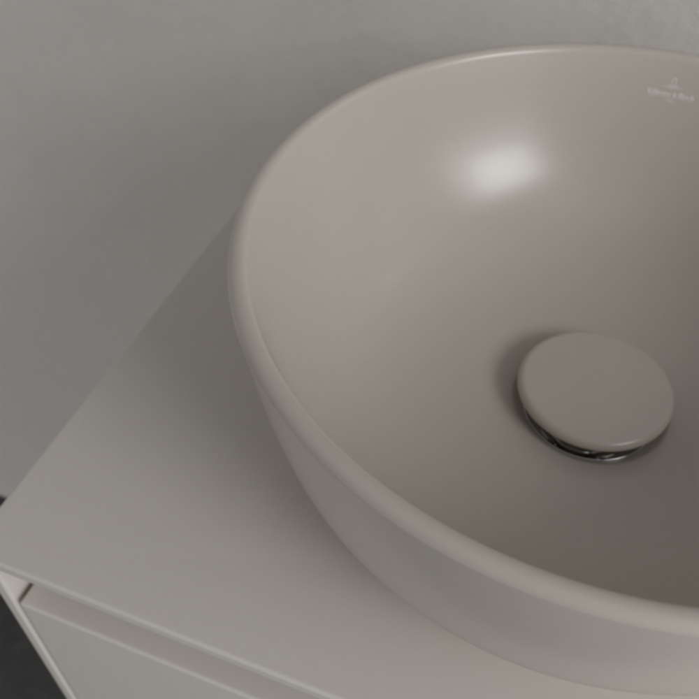 Ambiance 3 Vasque ronde à poser VILLEROY ET BOCH Artis 32,5cm Amande