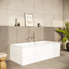 Baignoire droite VitrA Neon + pare bain Aurys Mist1| Batinea