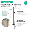 Avantages Colonne bain douche thermostatique HANSGROHE Vernis Blend noir mat