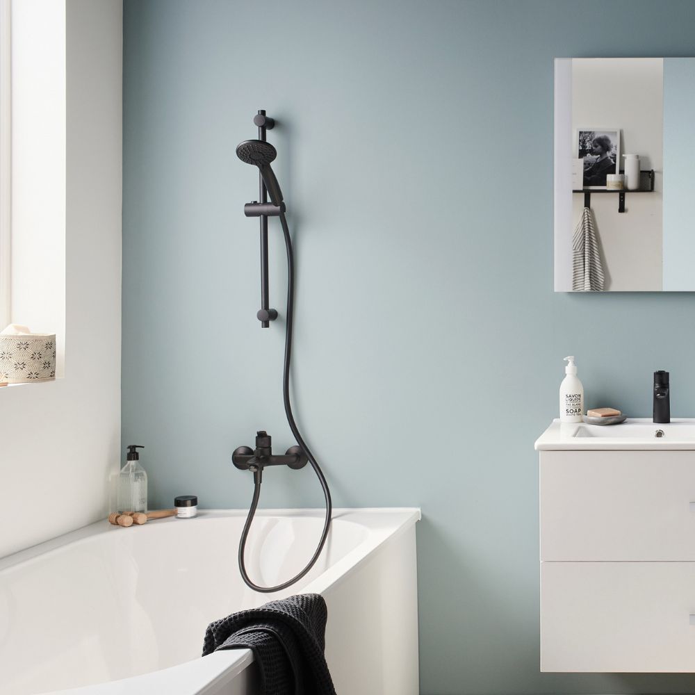 Pack baignoire droite JACOB DELAFON Elise + tablier + pare bain + pack mitigeur