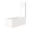 Pack baignoire droite JACOB DELAFON Elise + tablier + pare bain + pack mitigeur