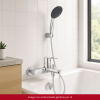 Pack mitigeur mécanique GROHE Start Loop + Douchette start 110 , flexible1750 mm et support | Batinea