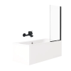 Pack baignoire droite JACOB DELAFON Elise + tablier + mitigeur + pare bain
