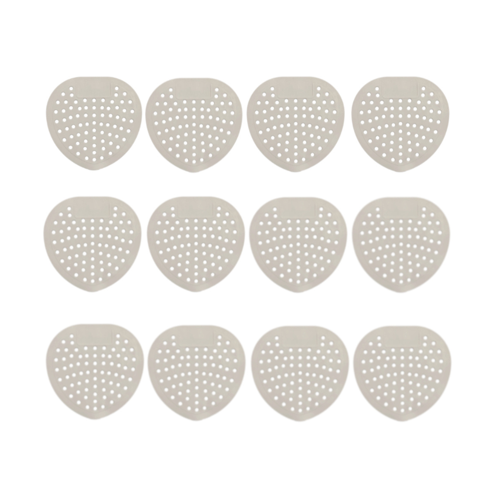 Lot de 12 Grilles anti-éclaboussure TI'PI pour urinoir sans eau