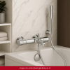 Pack mitigeur thermostatique GROHE Grotherm 800  + Douchette Get Stick + Flexible1750 mm et support | Batinea