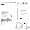 Pack bain douche Jacob Delafon Aléo+ Shift+ ronde – vue d’ensemble