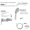 Mitigeur Aléo+ Jacob Delafon chrome – présentation produit