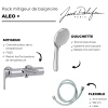 Flexible et douchette Awaken fournis avec le pack Aléo+ Jacob Delafon