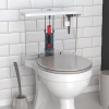 Ambiance Mécanisme de chasse WIRQUIN Jollyfill pour wc double poussoir à étrier avec robinet flotteur