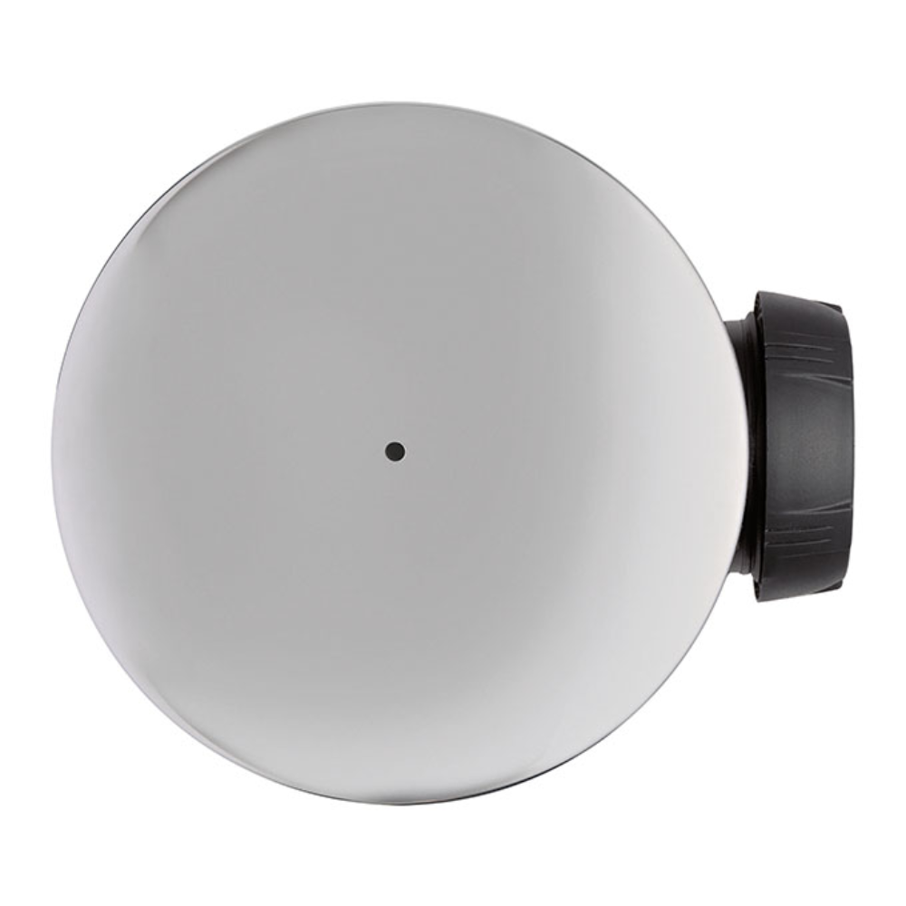 Bonde de receveur de douche sortie horizontale WIRQUIN Tourbillon D90 dôme chromé30723744 |Batinea