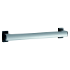 Barre  de maintien droite PMR PELLET Design aluminium époxy gris