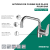 Points forts Mitigeur de cuisine pro sur plage pour bar PRESTO Chef Chrome