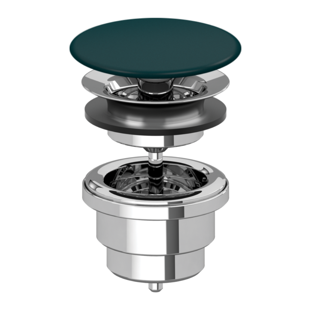 Bonde lavabo à écoulement libre VILLEROY & BOCH Vert Teal
